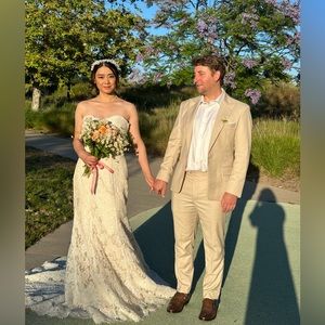 Olia Zavozina Treasure Lace wedding Dress